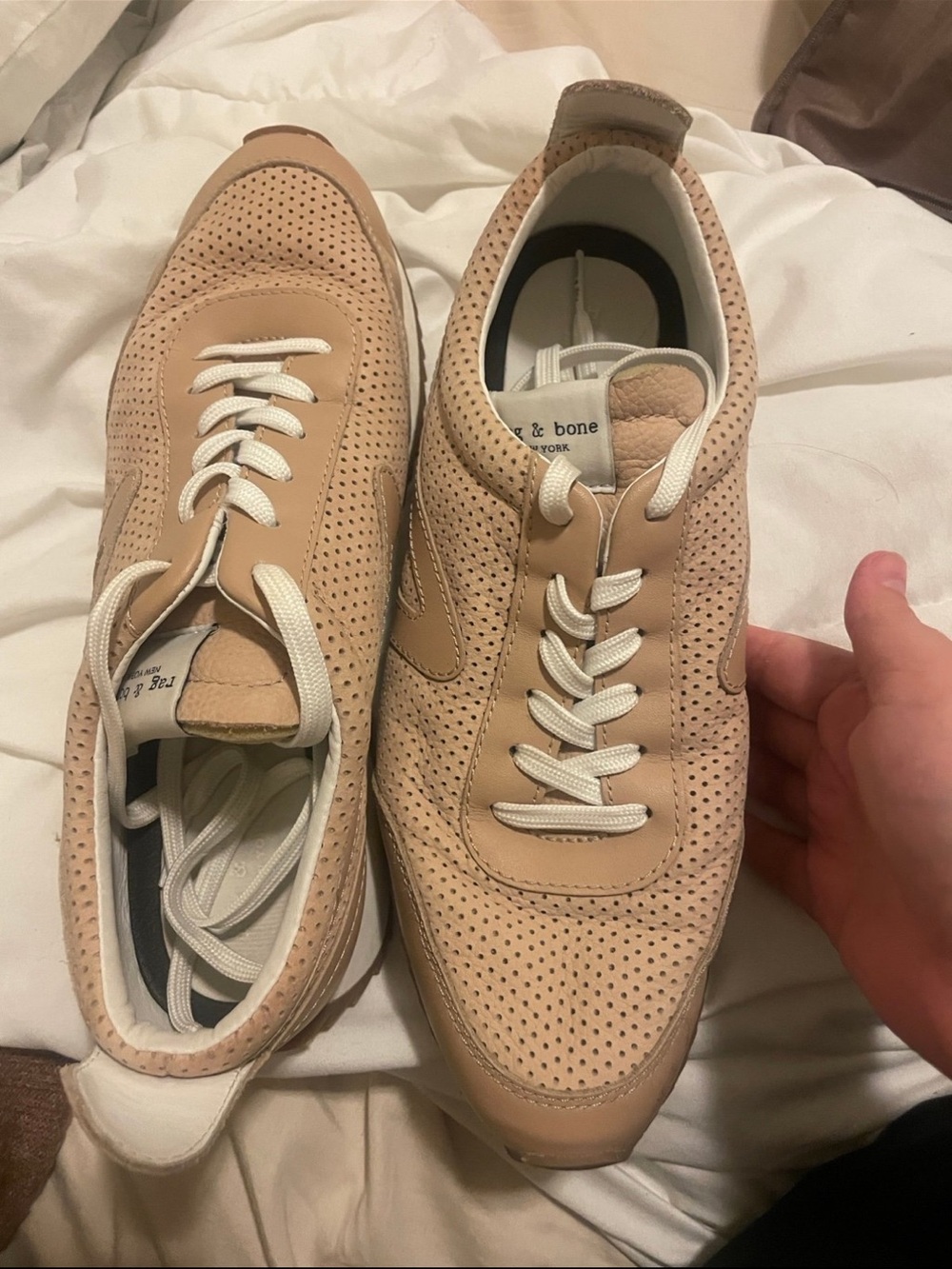 Rag & Bone Women’s Leather Sneakers